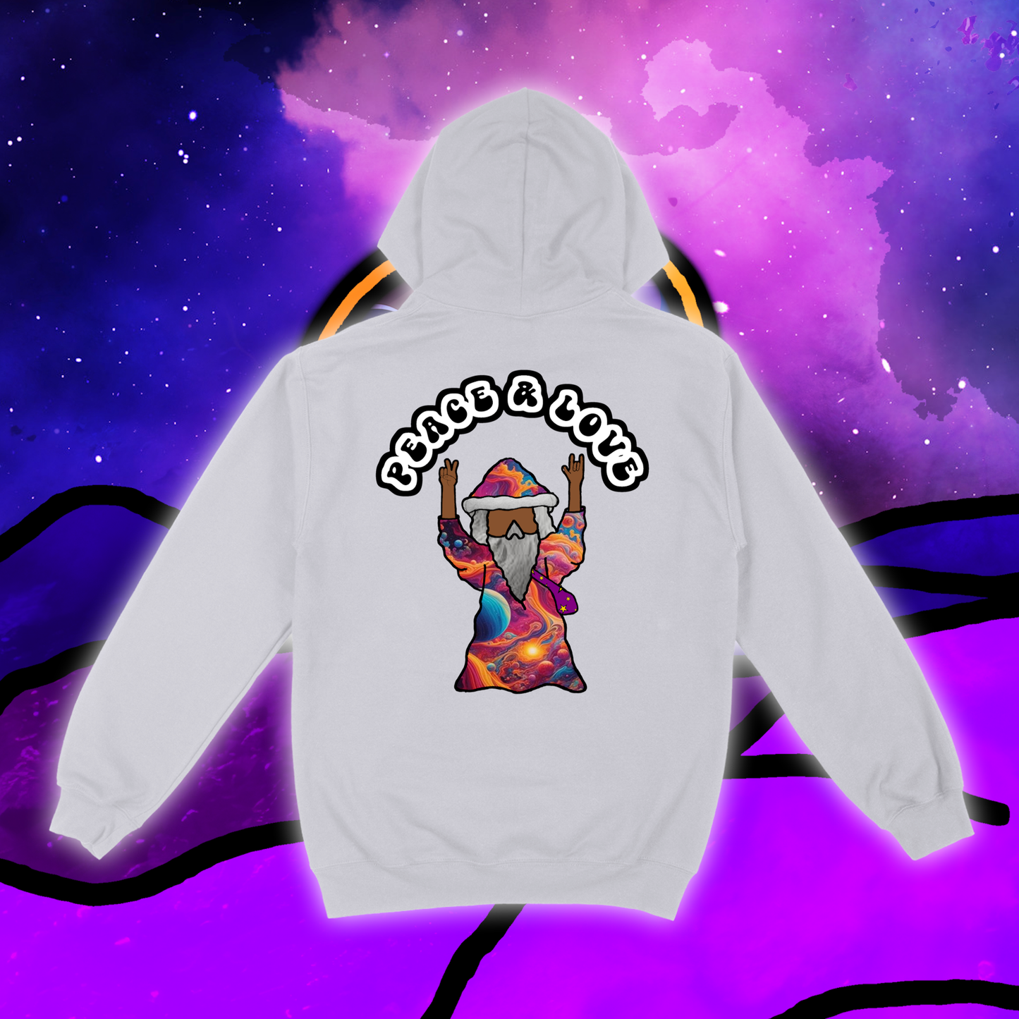 Male Peace & Love + Polo WhizHoodie