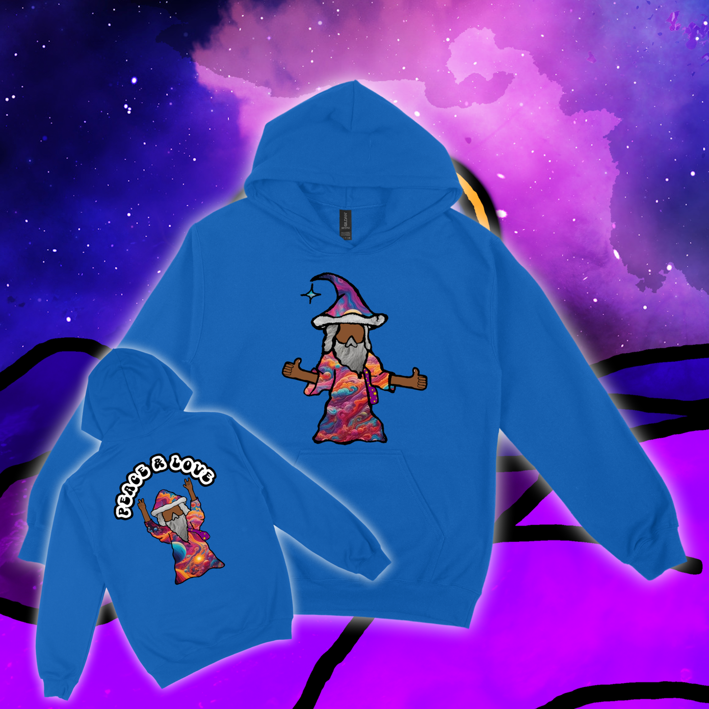 Whiz 2.0 + Peace & Love WhizHoodie