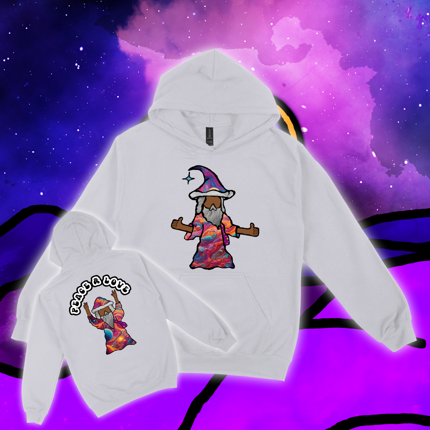 Whiz 2.0 + Peace & Love WhizHoodie